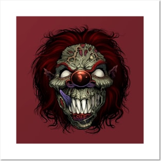 Evil Clown Posters and Art